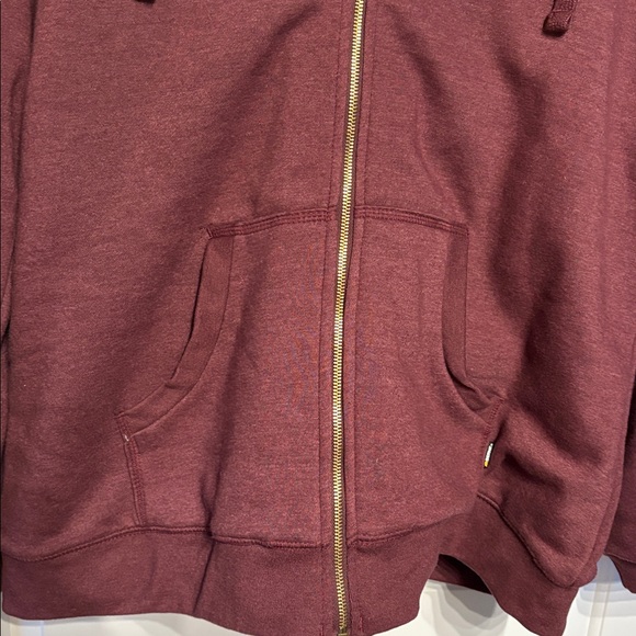 Berne Burgundy Men’s Coat with Black Sherpa Lining Workwear XL - Picture 8 of 10